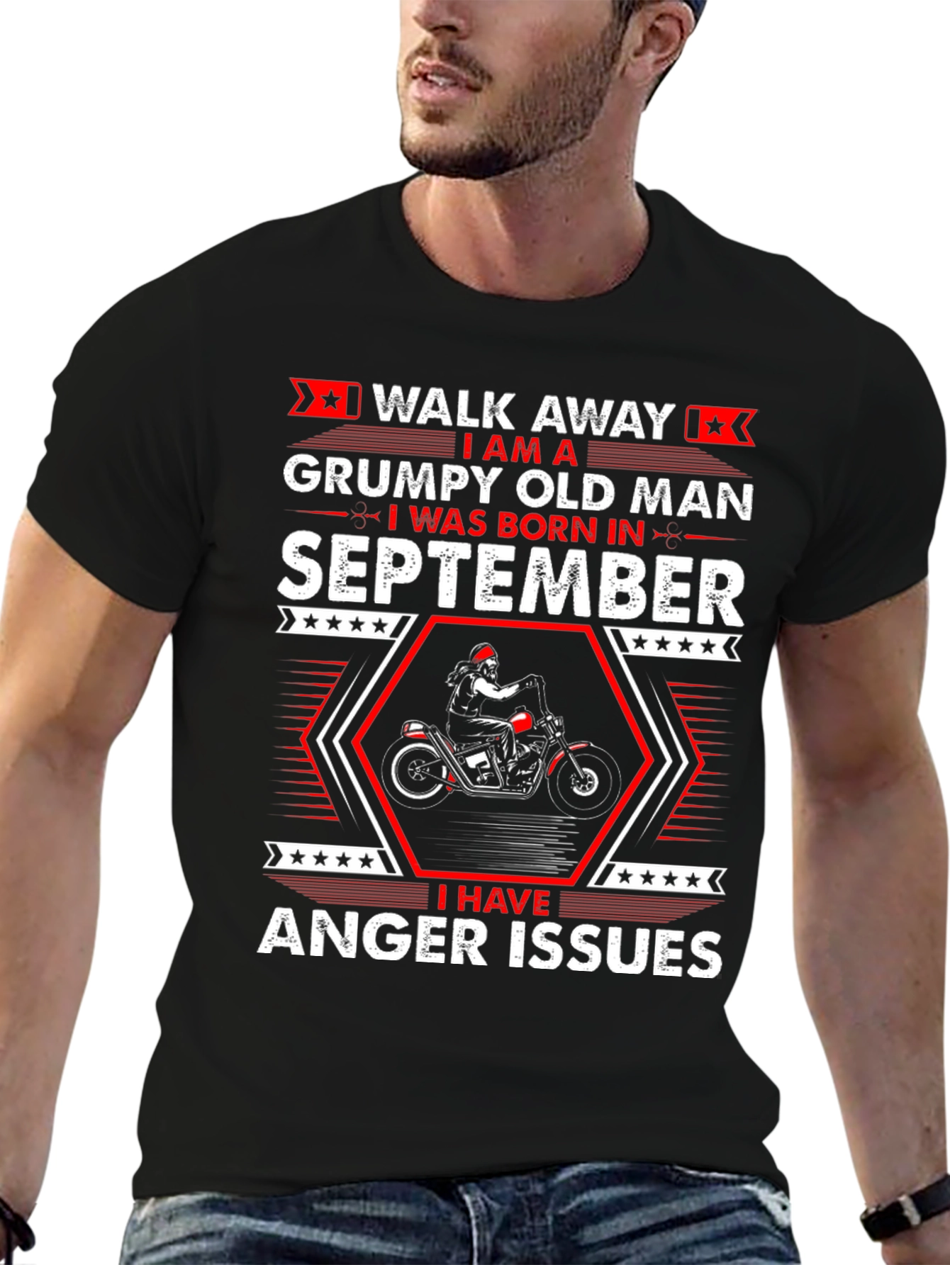Grumpy Old Man September T-Shirt