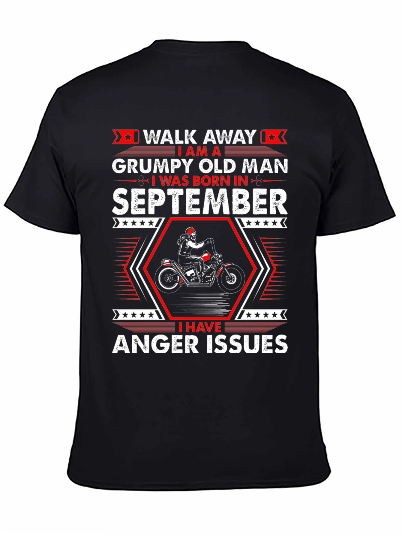 Grumpy Old Man September T-Shirt