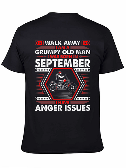 Grumpy Old Man September T-Shirt