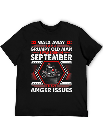 Grumpy Old Man September T-Shirt
