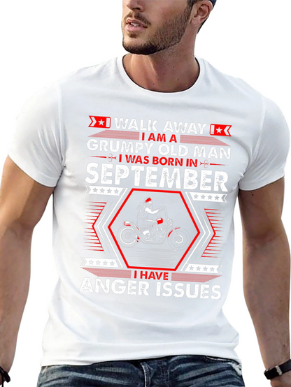 Grumpy Old Man September T-Shirt