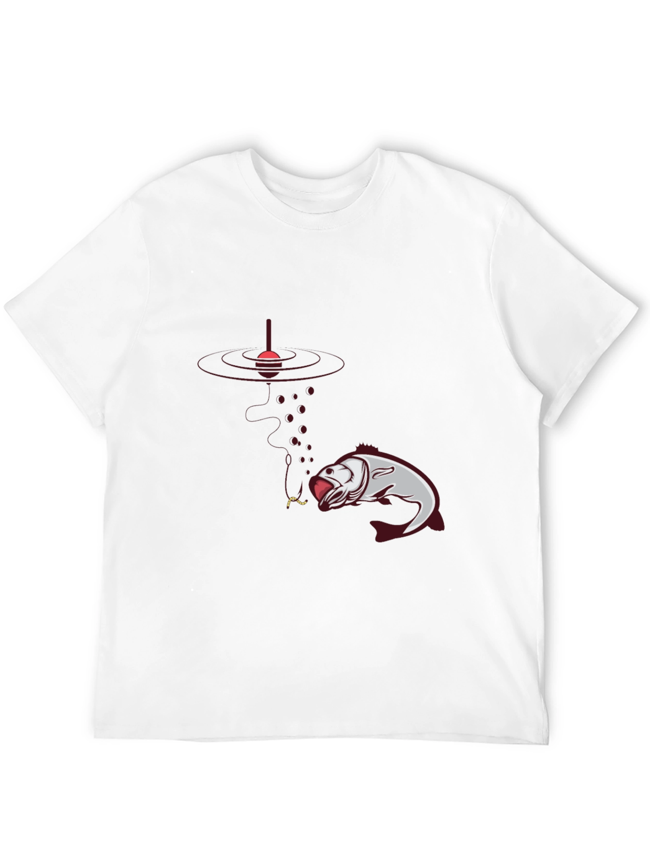 Fishing Graphic Black T-Shirt - Anglers Delight