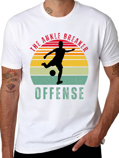 Ankle Breaker Offense T-Shirt - Soccer Player Design