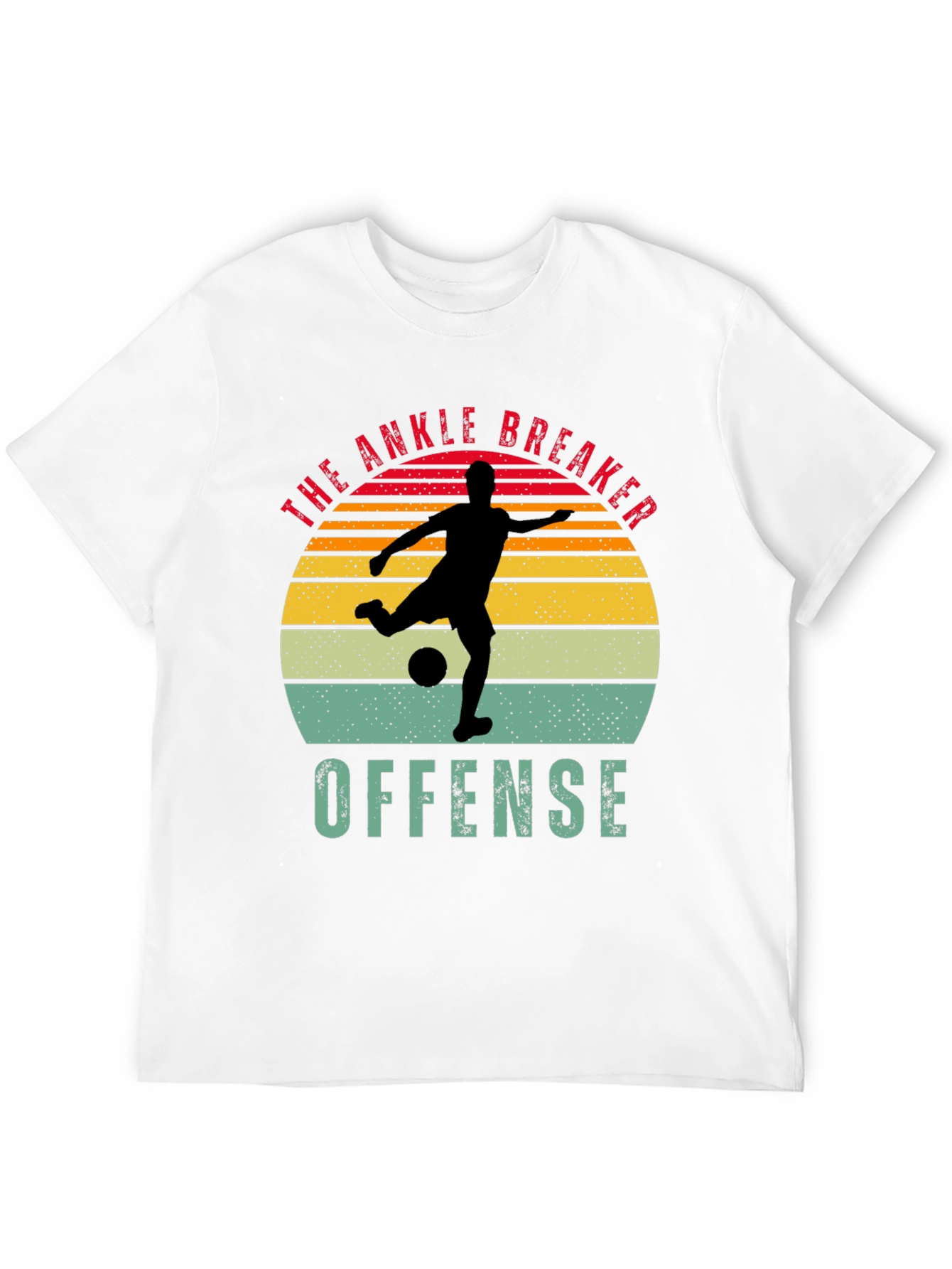 Ankle Breaker Offense T-Shirt - Soccer Player Design