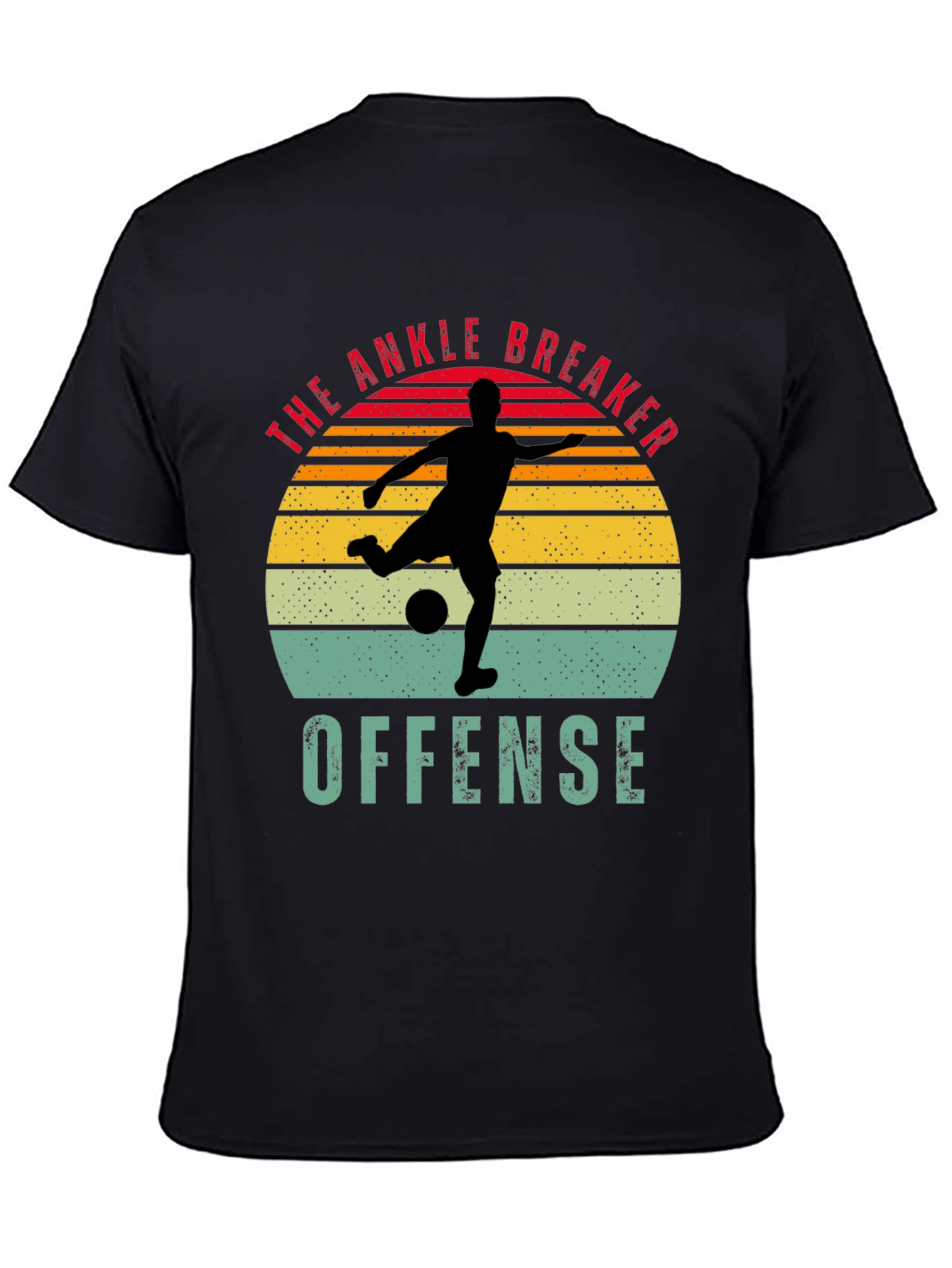 Ankle Breaker Offense T-Shirt - Soccer Player Design