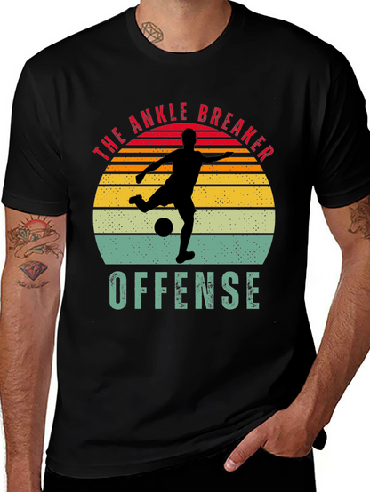 Ankle Breaker Offense T-Shirt - Soccer Player Design