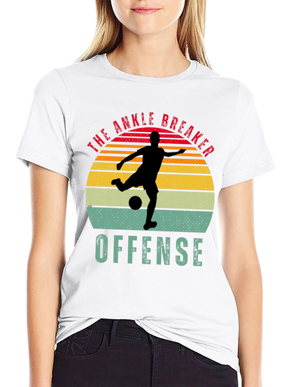 Ankle Breaker Offense T-Shirt - Soccer Player Design