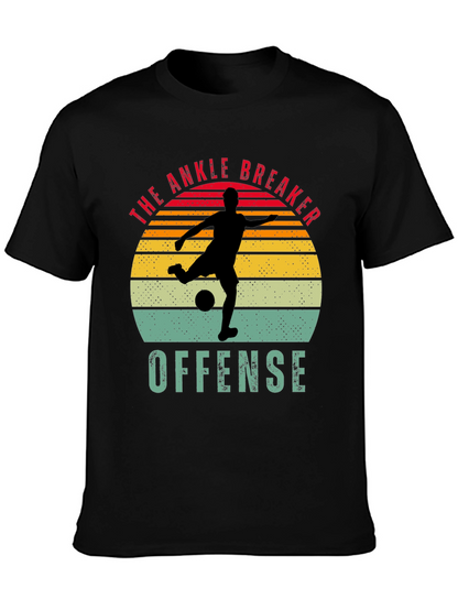 Ankle Breaker Offense T-Shirt - Soccer Player Design