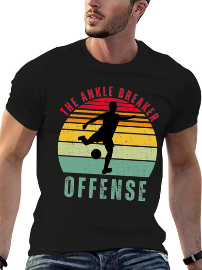 Ankle Breaker Offense T-Shirt - Soccer Player Design