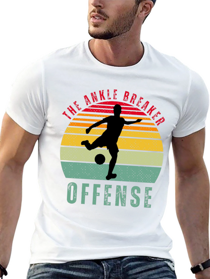 Ankle Breaker Offense T-Shirt - Soccer Player Design