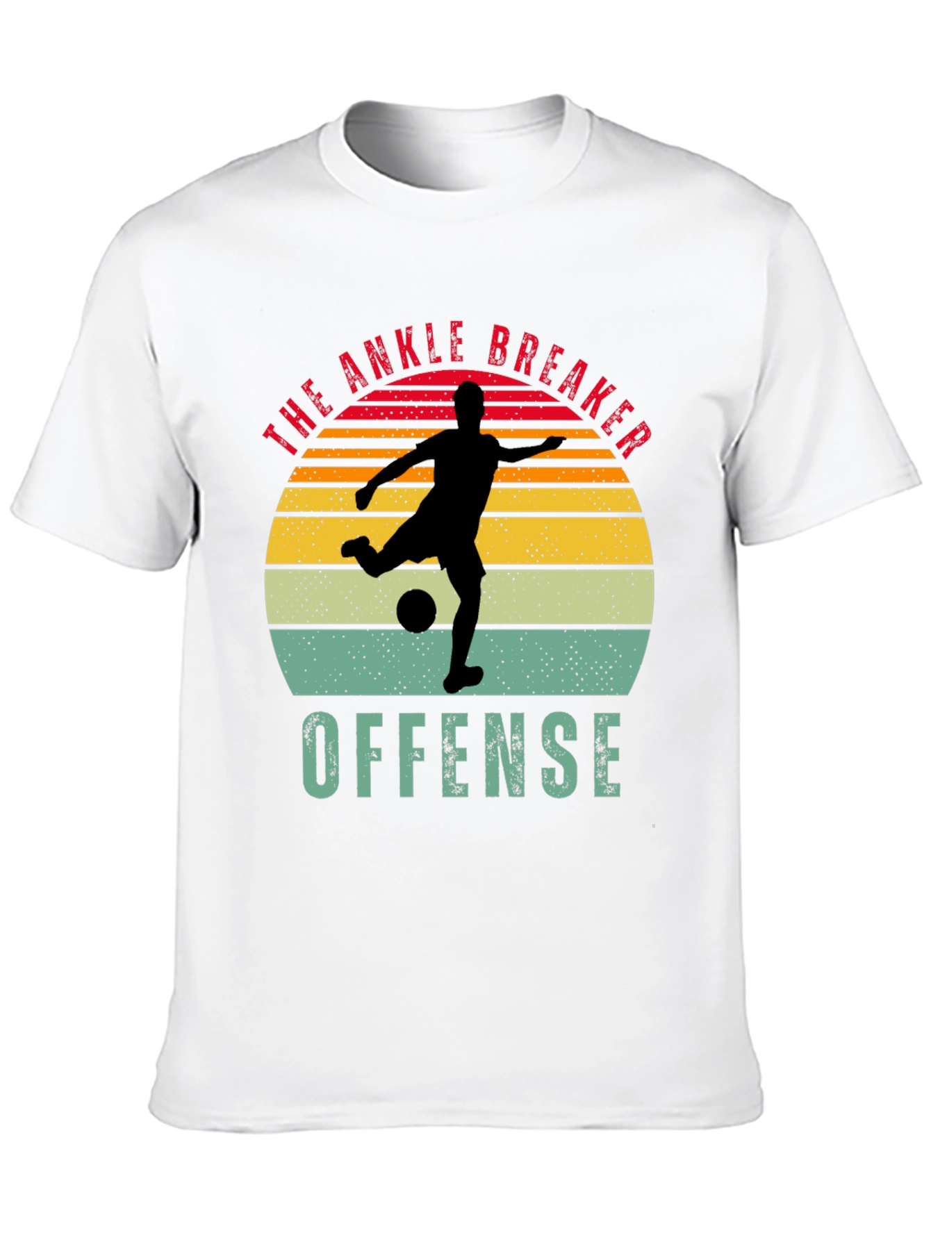 Ankle Breaker Offense T-Shirt - Soccer Player Design