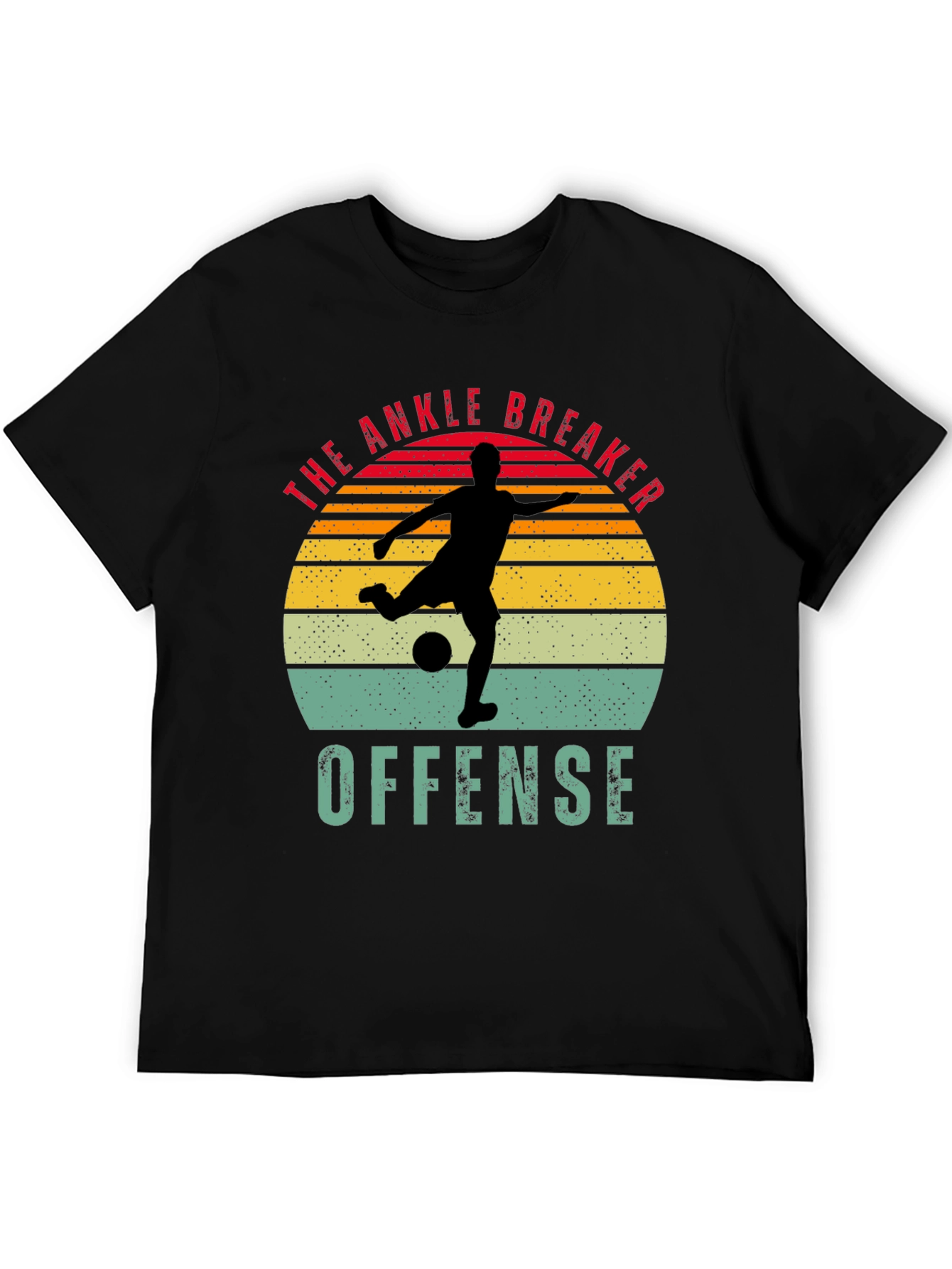 Ankle Breaker Offense T-Shirt - Soccer Player Design