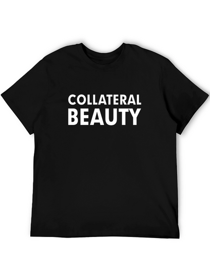 Collateral Beauty Graphic Tee - Soft Black Cotton T-Shirt