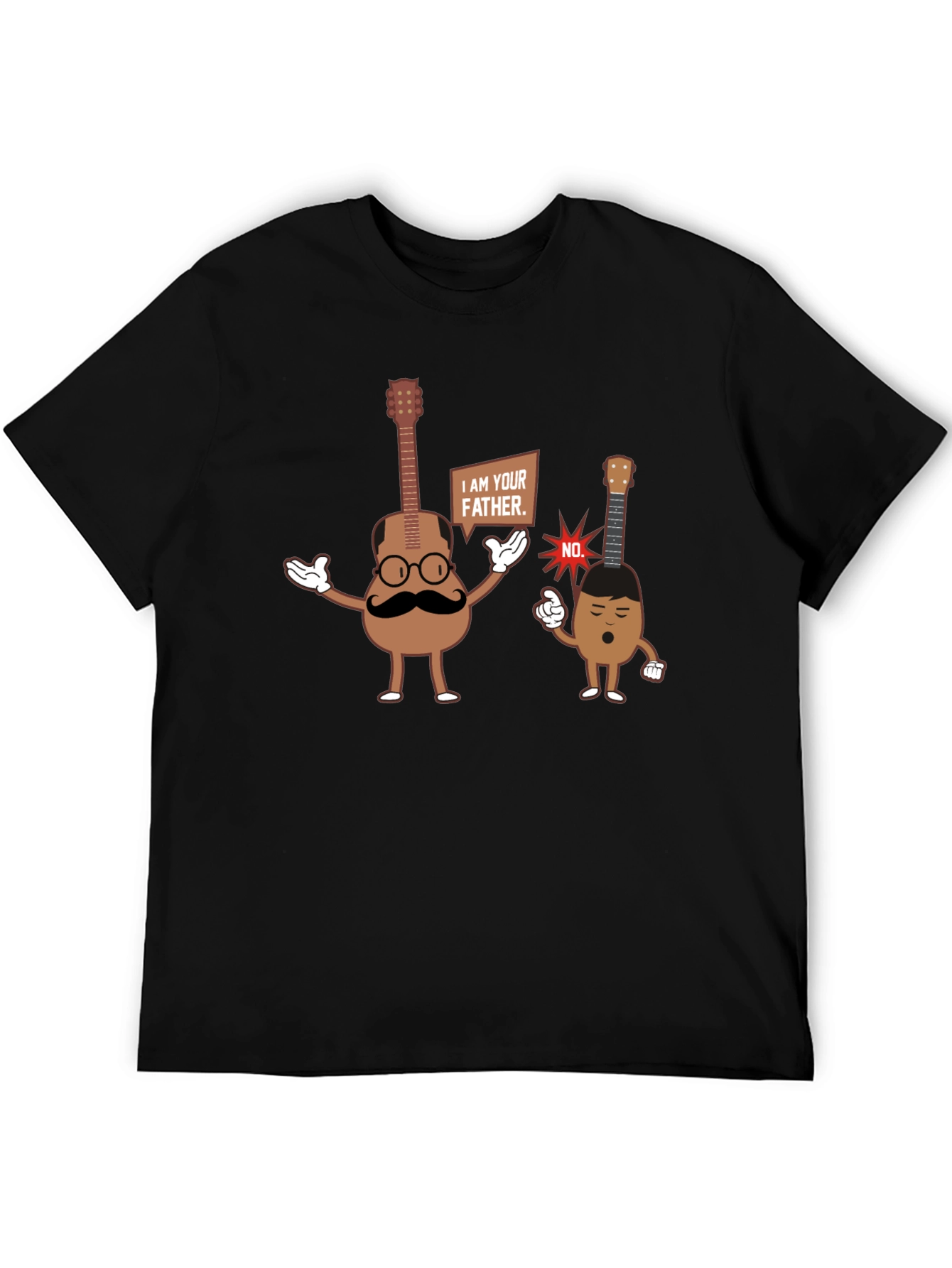 Funny I am Your Father Guitar T-Shirt