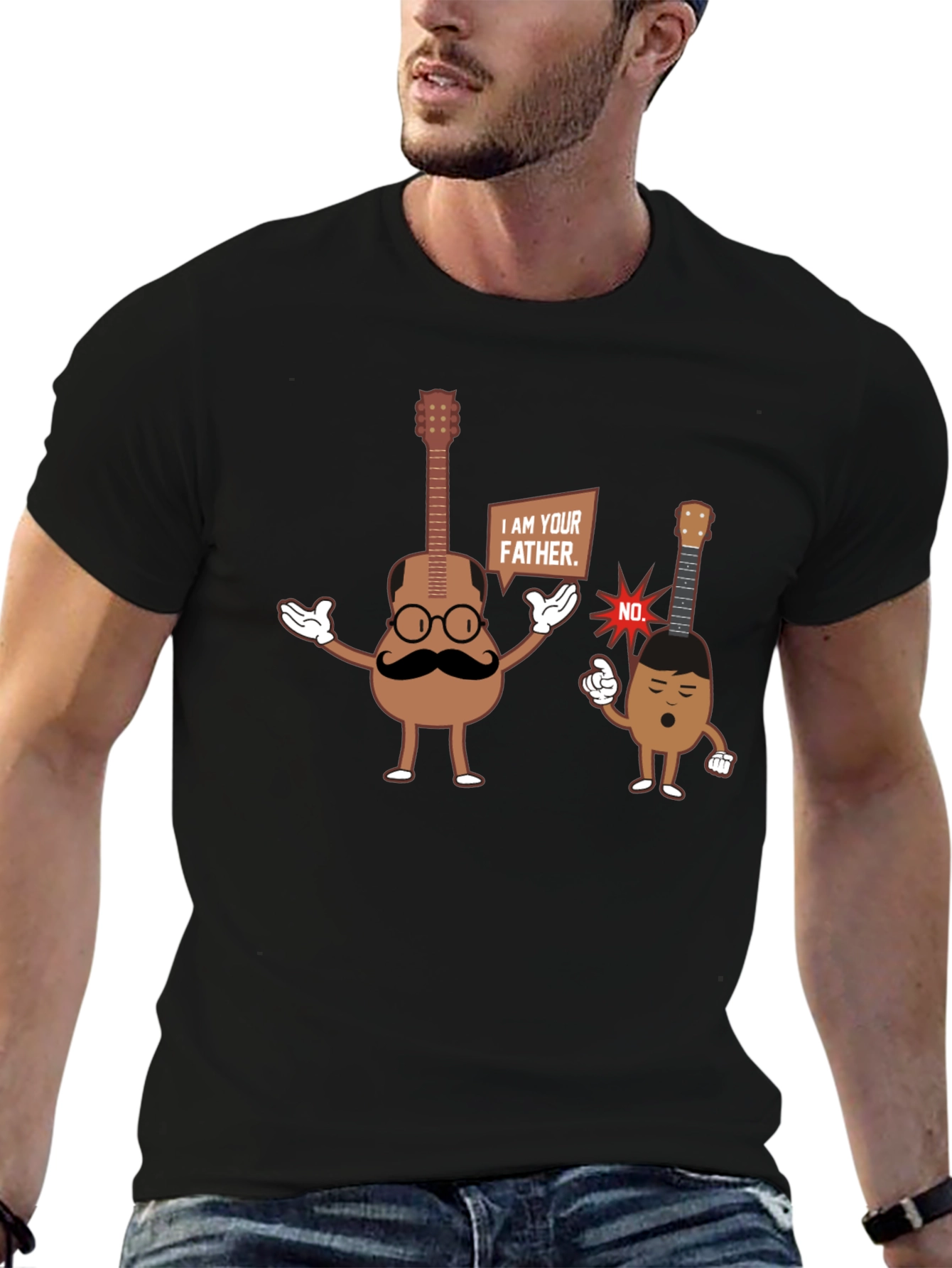 Funny I am Your Father Guitar T-Shirt