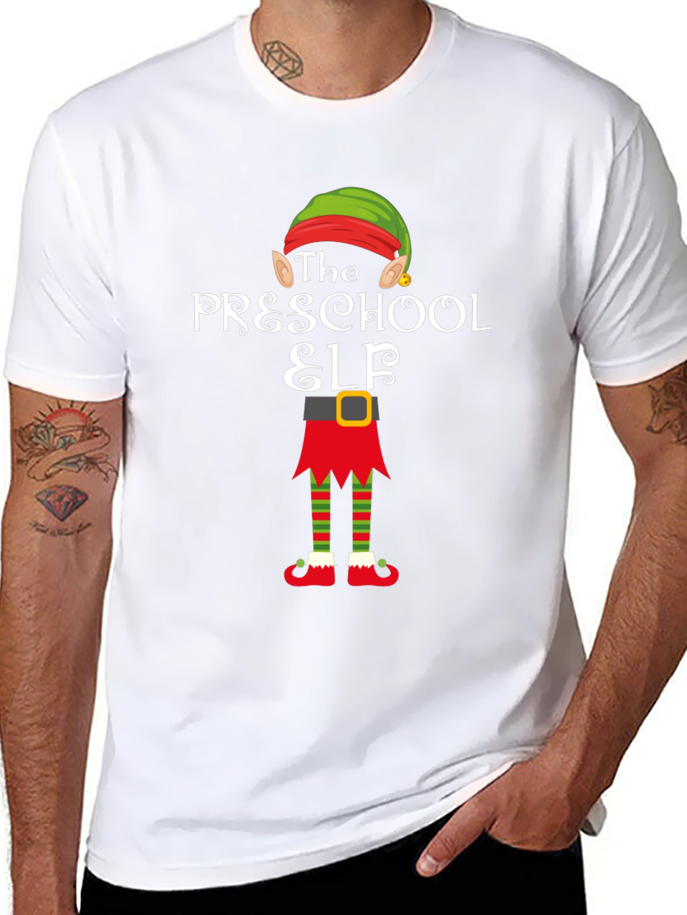 Preschool Elf T-Shirt - Holiday Cheer