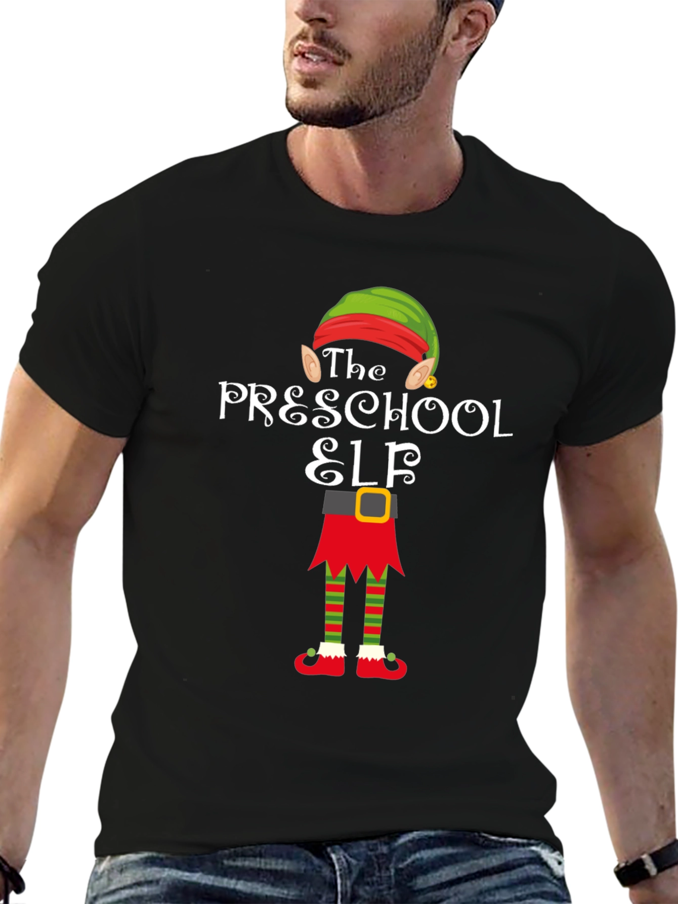Preschool Elf T-Shirt - Holiday Cheer