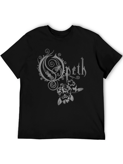 Opeth Band Logo Black T-Shirt
