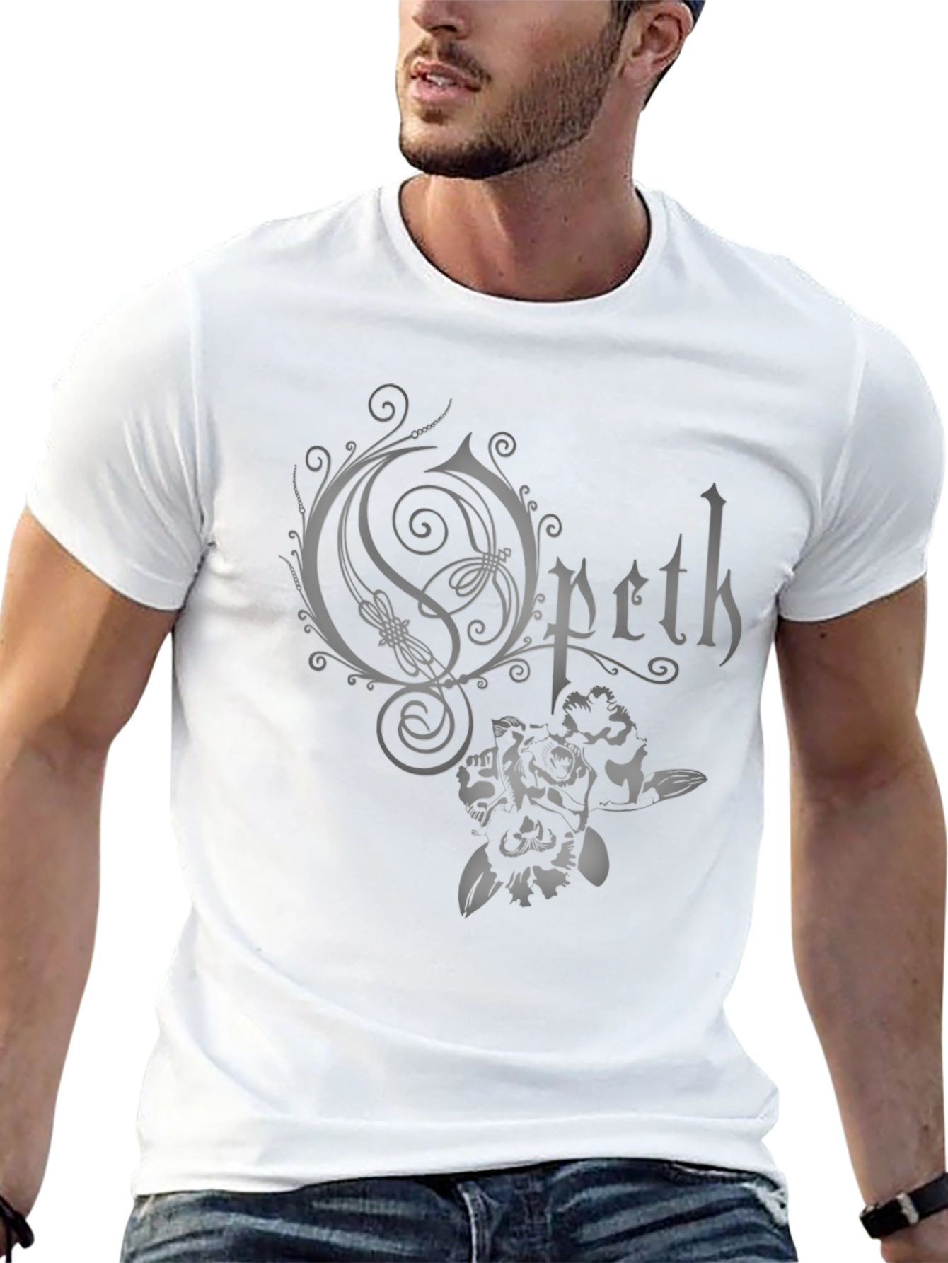 Opeth Band Logo Black T-Shirt