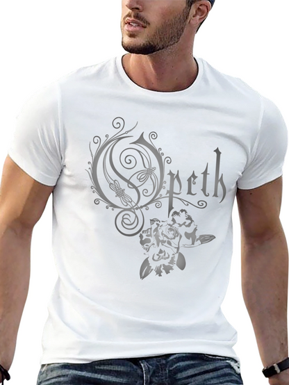 Opeth Band Logo Black T-Shirt