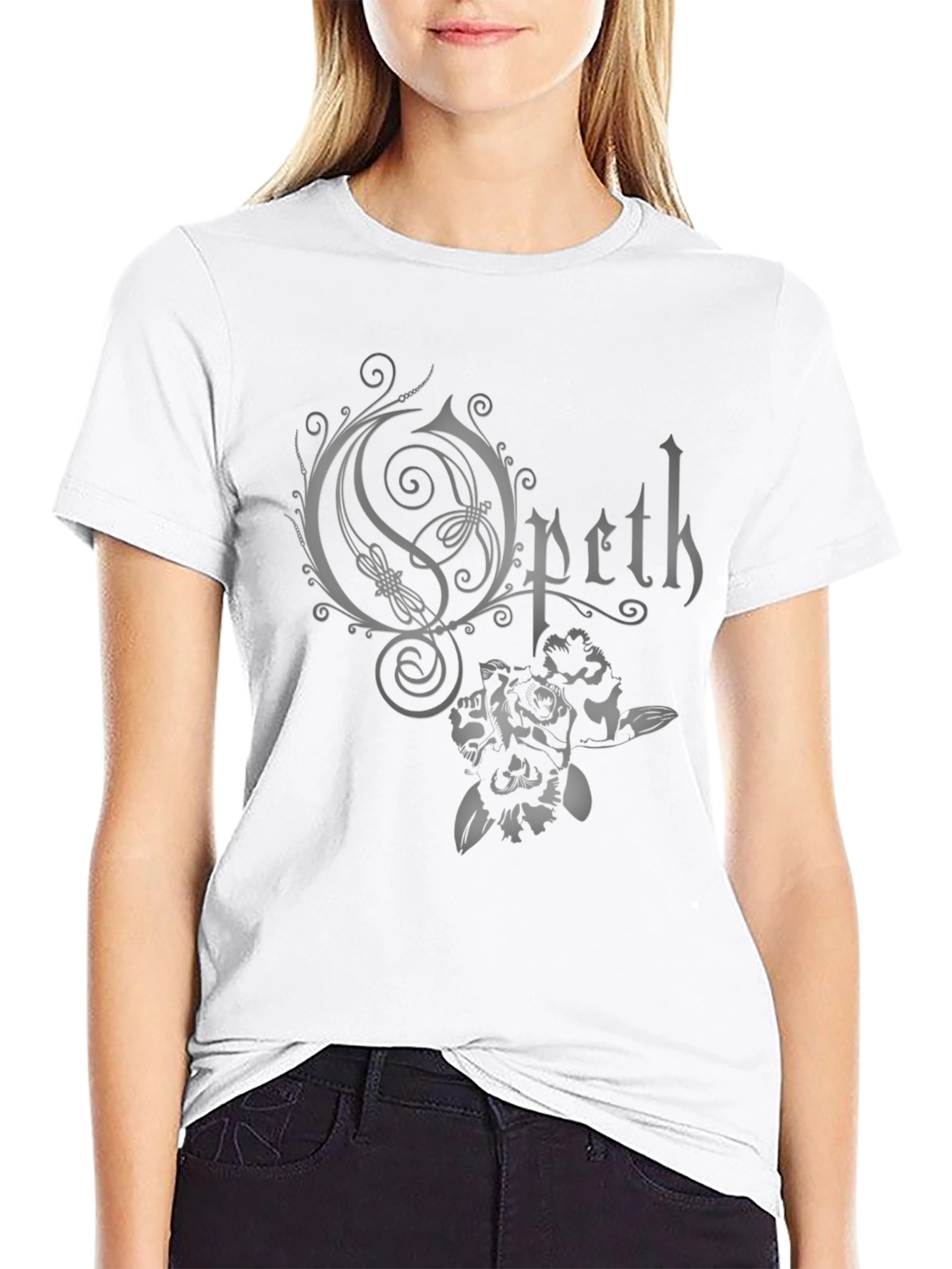 Opeth Band Logo Black T-Shirt
