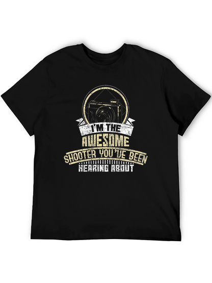 Awesome Shooter T-Shirt - Photography Lover Tee