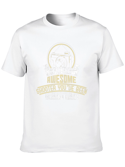 Awesome Shooter T-Shirt - Photography Lover Tee