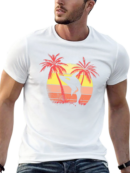 Orca Sunset Graphic Tee - Island Vibes