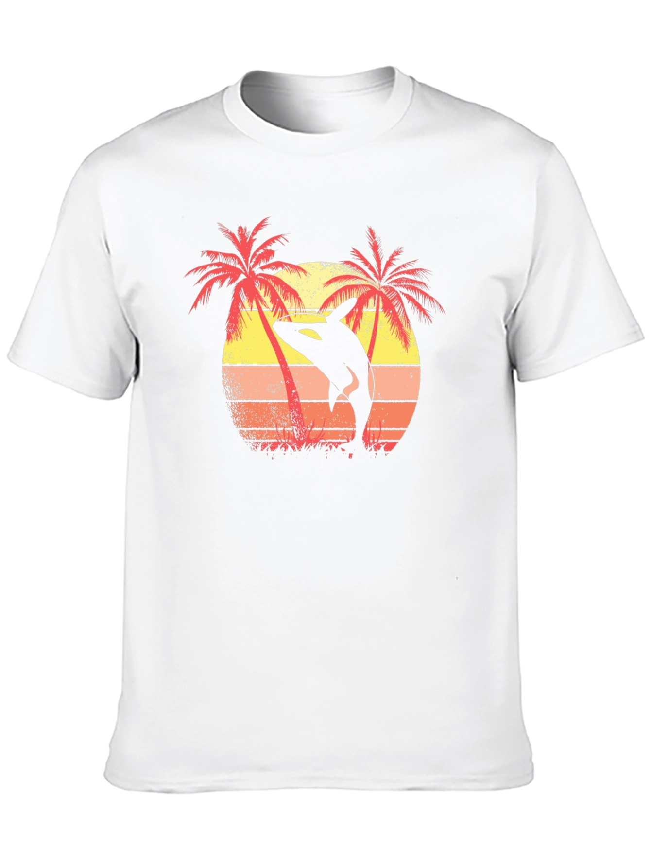 Orca Sunset Graphic Tee - Island Vibes