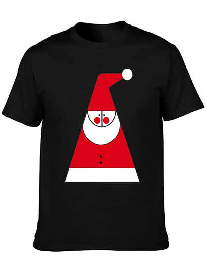 Santa Graphic Tee - Holiday T-Shirt