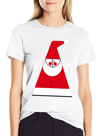 Santa Graphic Tee - Holiday T-Shirt