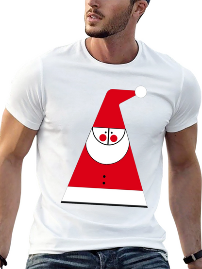 Santa Graphic Tee - Holiday T-Shirt