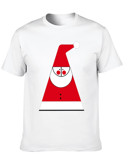 Santa Graphic Tee - Holiday T-Shirt