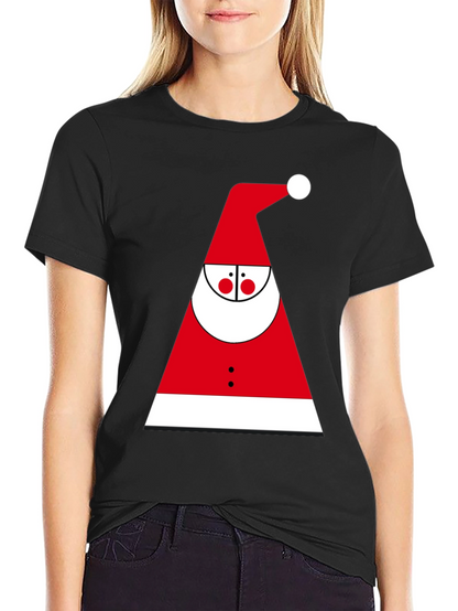 Santa Graphic Tee - Holiday T-Shirt