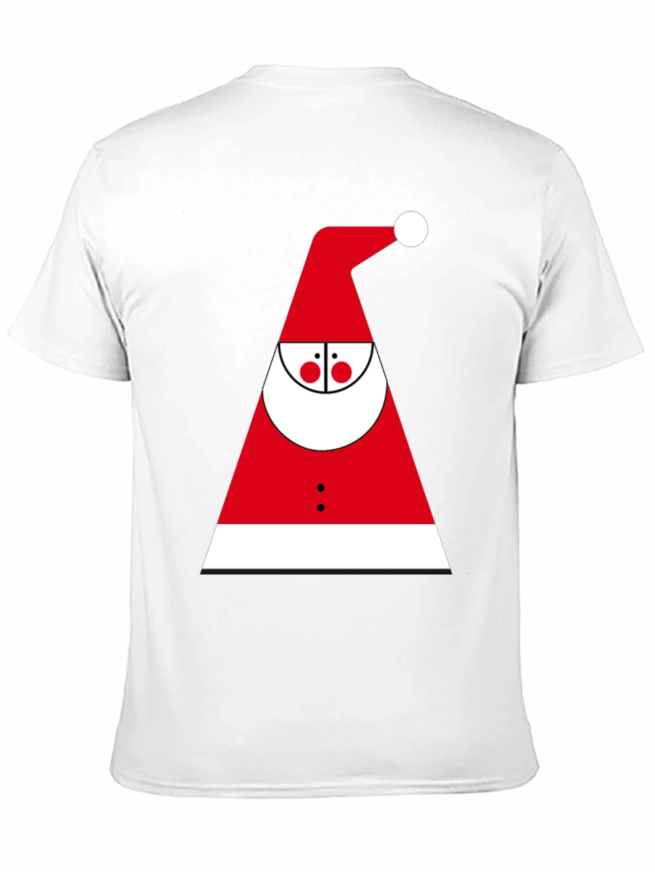 Santa Graphic Tee - Holiday T-Shirt