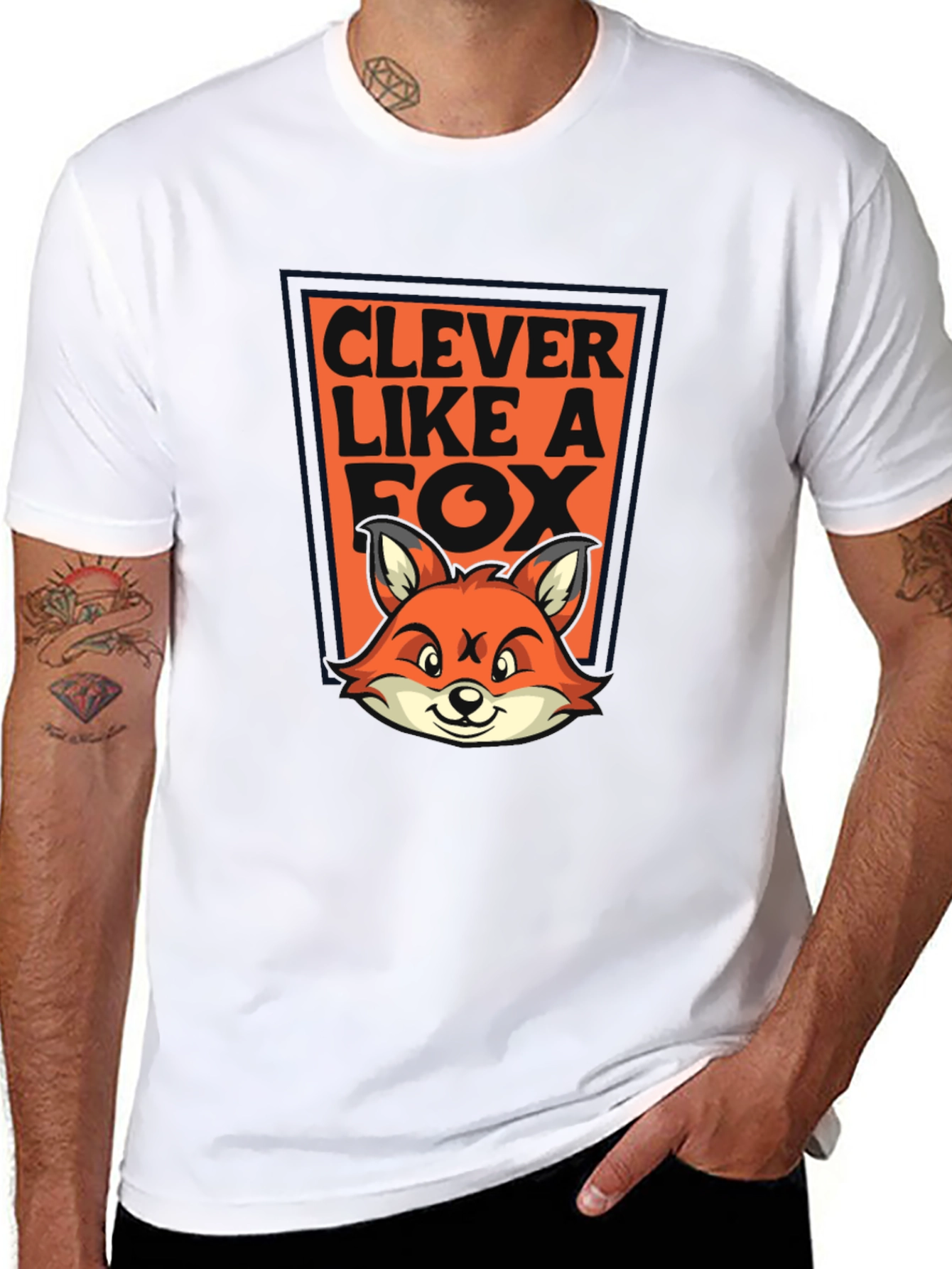 Clever Like A Fox T-Shirt - Graphic Tee