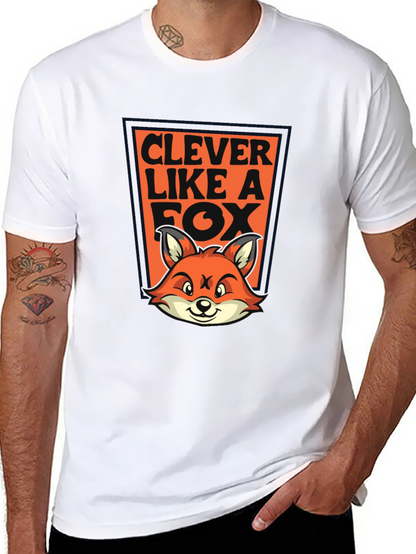 Clever Like A Fox T-Shirt - Graphic Tee