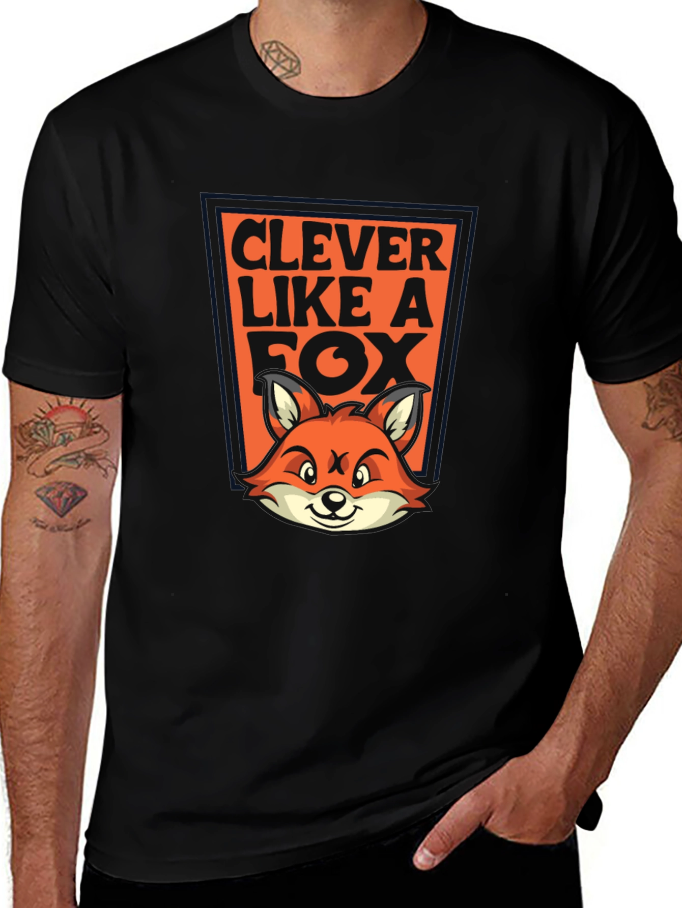 Clever Like A Fox T-Shirt - Graphic Tee