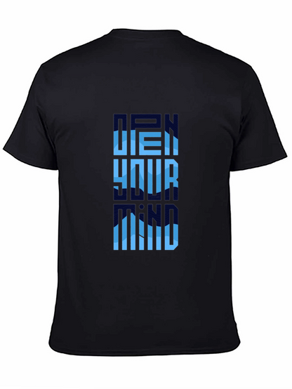 Open Your Mind Graphic Tee - Modern Style