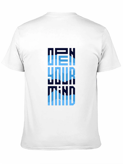 Open Your Mind Graphic Tee - Modern Style