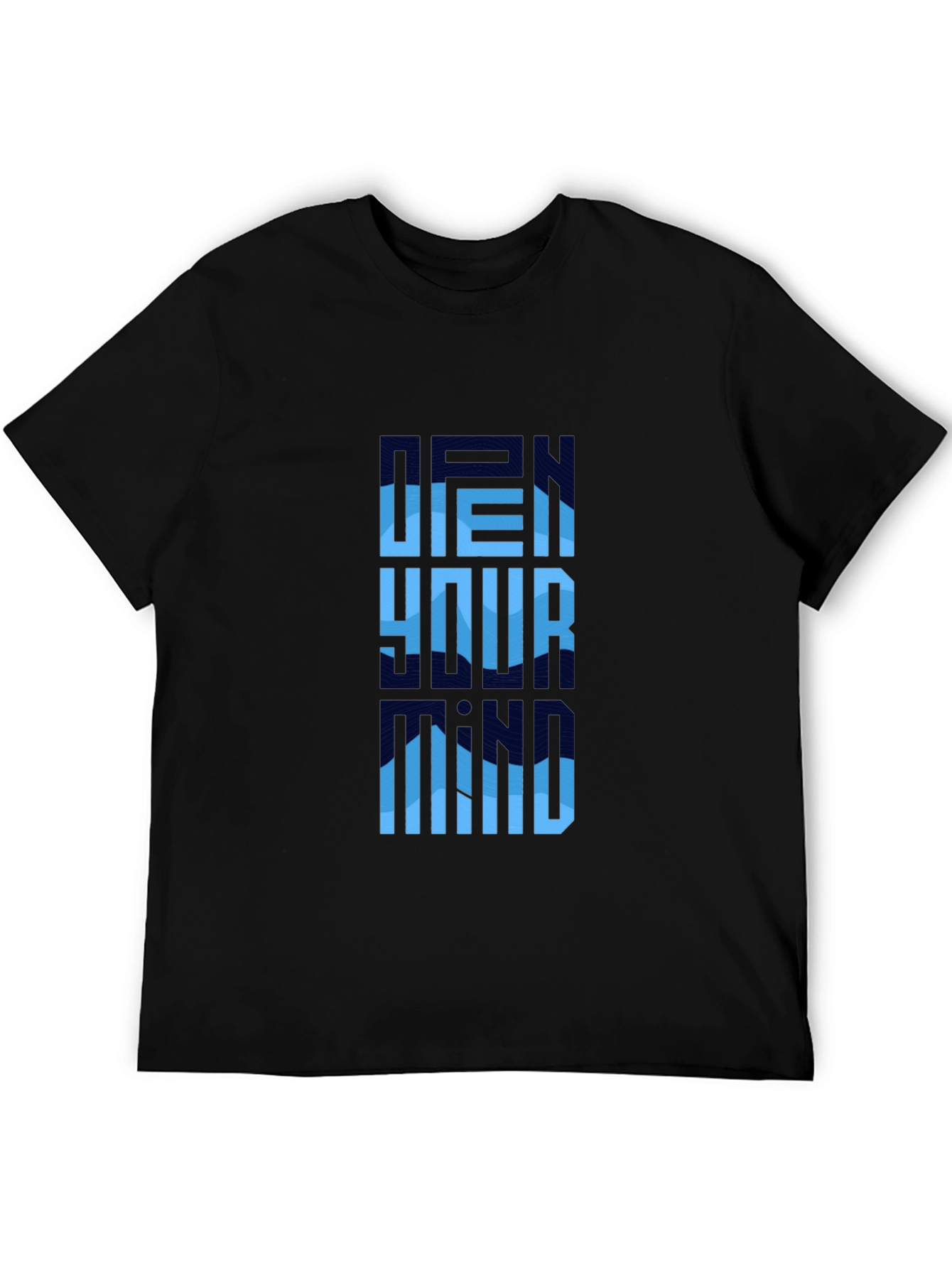 Open Your Mind Graphic Tee - Modern Style