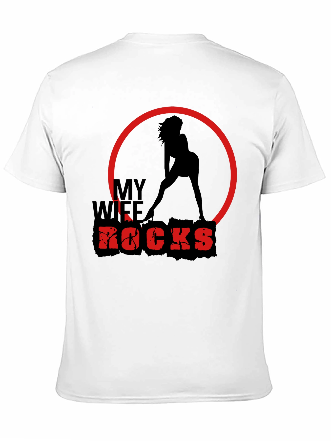 My Wife Rocks Graphic Tee
