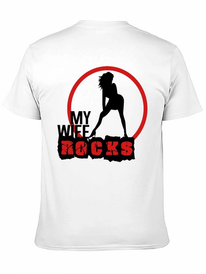 My Wife Rocks Graphic Tee