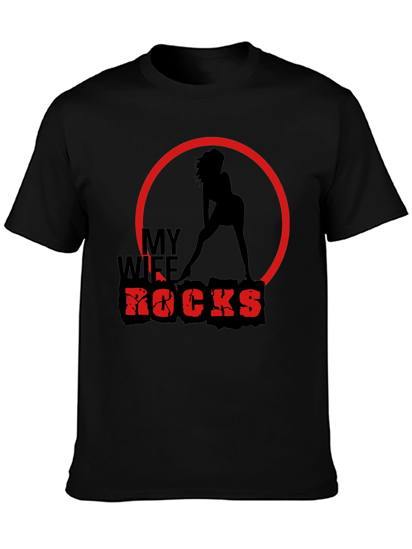My Wife Rocks Graphic Tee