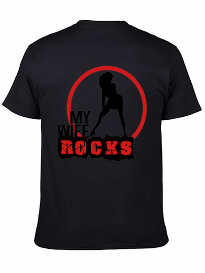 My Wife Rocks Graphic Tee