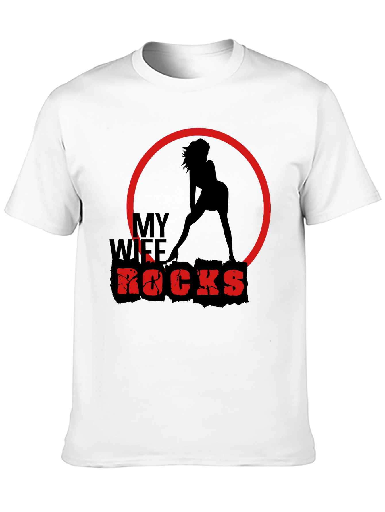 My Wife Rocks Graphic Tee