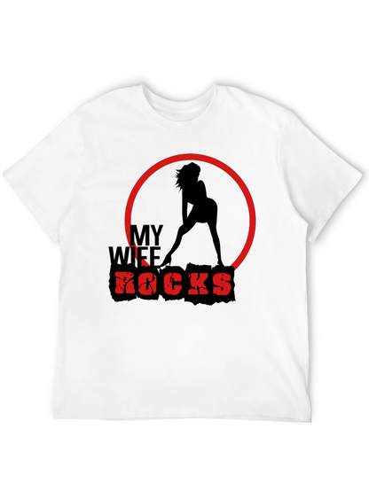 My Wife Rocks Graphic Tee
