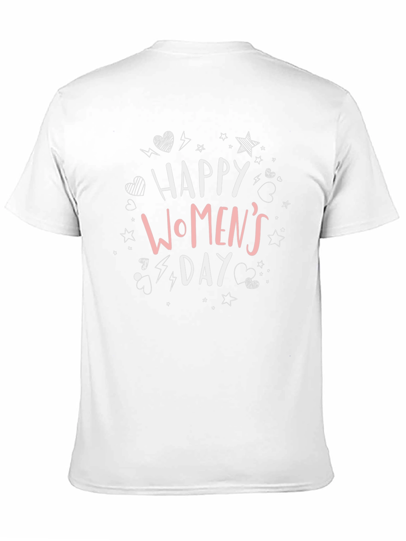 Womens Day Graphic Tee - Black Casual T-Shirt