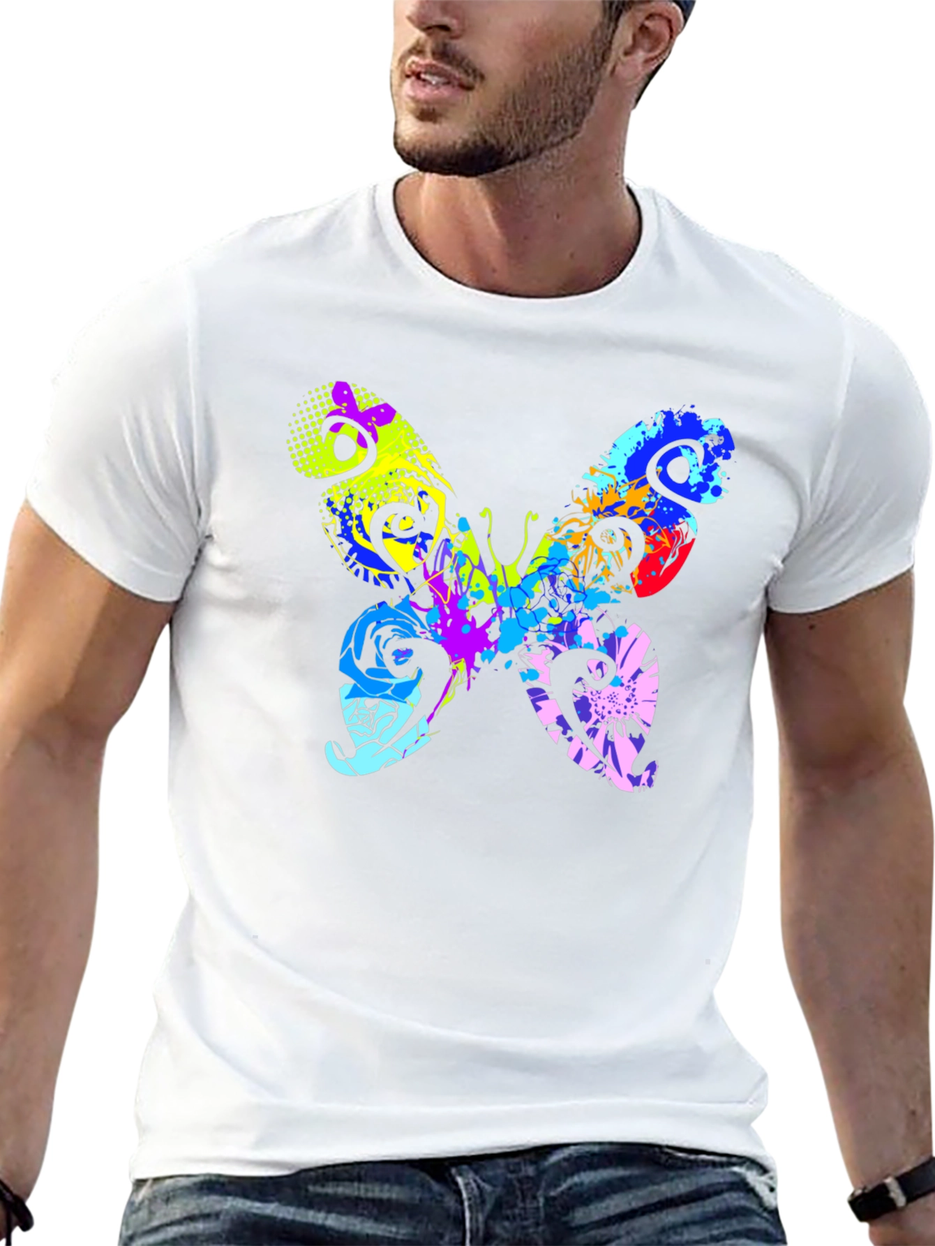 Butterfly Splash Tee