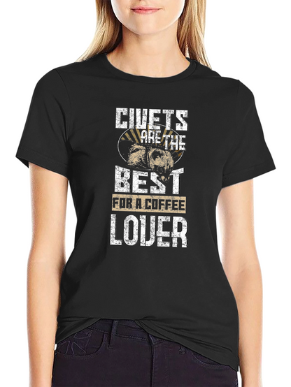 Civets Coffee Lover Graphic T-Shirt